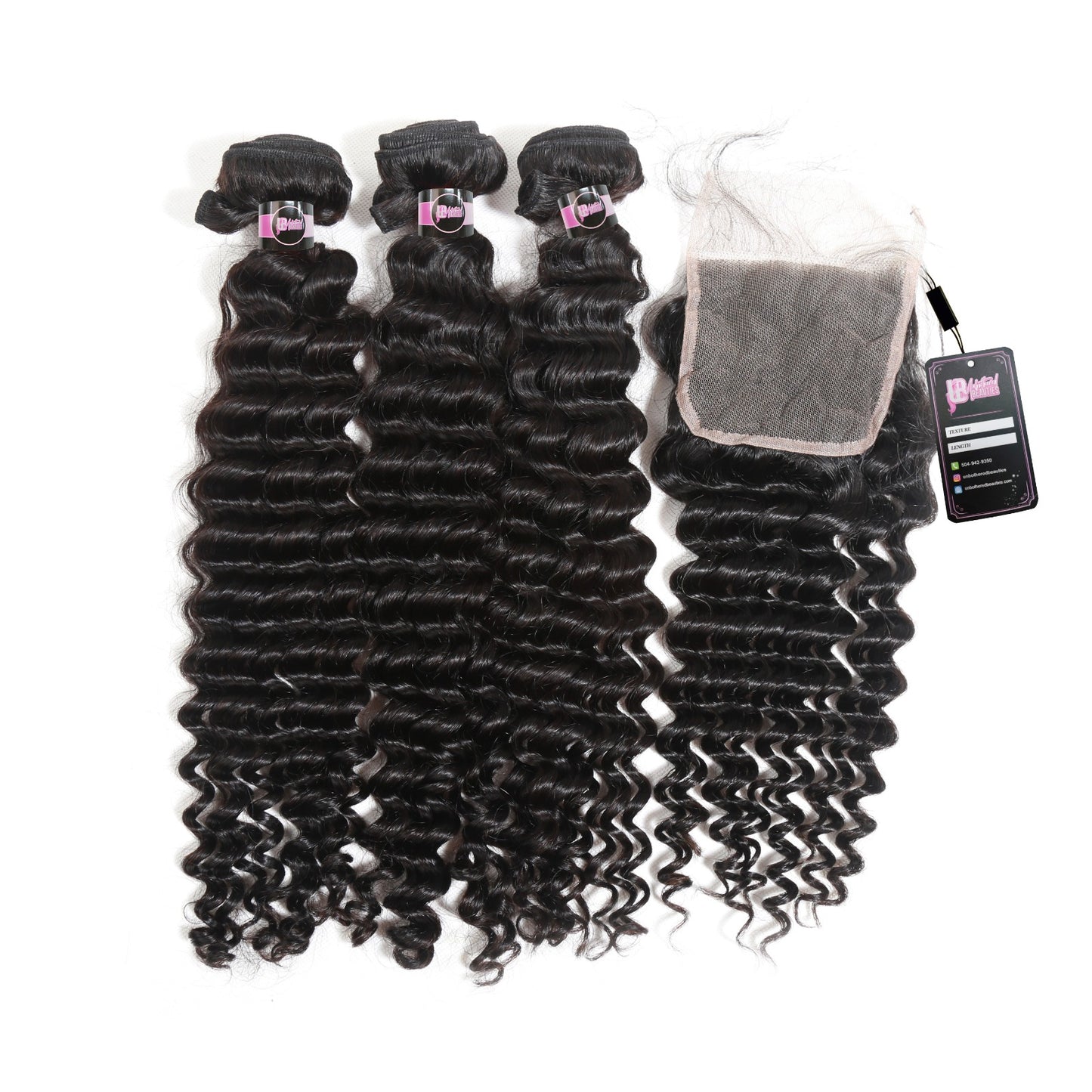 Pink Label 3 Bundle + 4x4 HD Closure Deals